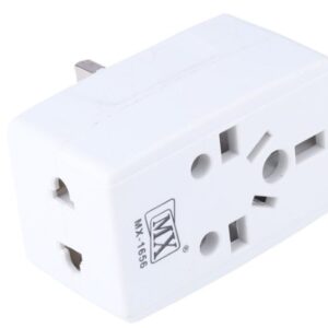 MX 3-Pin Multi-Plug Adaptor – 13Amp (UK, Hongkong, Singapore, and Malaysia) - MX 1656
