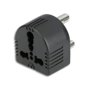 MX 3-Pin Universal Conversion Plug, Converts Power from 5 Amp to 15 Amp, Flame Retardant Body Material, Travel Adaptor, Multi-Purpose Socket Connector - MX 1356